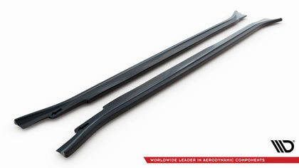 Maxton sideskørter til BMW X5 M-Pack E70 Facelift – blank sort – billede 3 af 4