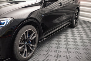 Maxton sideskørter til BMW X7 M-Pack G07 – blank sort – billede 1 af 4