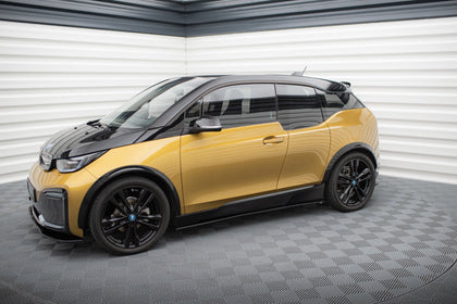 Maxton sideskørter til BMW i3 S Mk1 Facelift – blank sort – billede 2 af 5