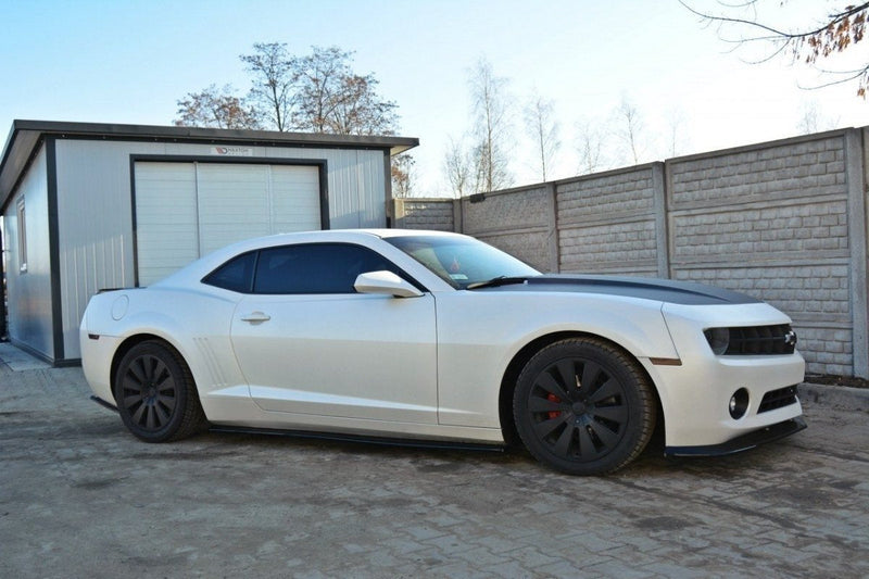 Maxton sideskørter til Chevrolet Camaro SS / Standard Mk5 – blank sort – billede 5 af 7