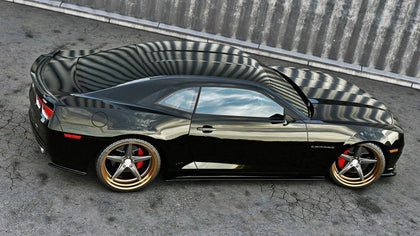 Maxton sideskørter til Chevrolet Camaro SS / Standard Mk5 – blank sort – billede 3 af 7