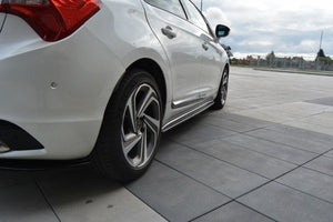Maxton Side Skirts Diffusers Citroen DS5 Facelift - Gloss Black