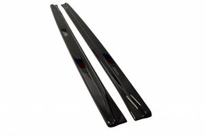 Maxton Side Skirts Diffusers Citroen DS5 Facelift - Gloss Black