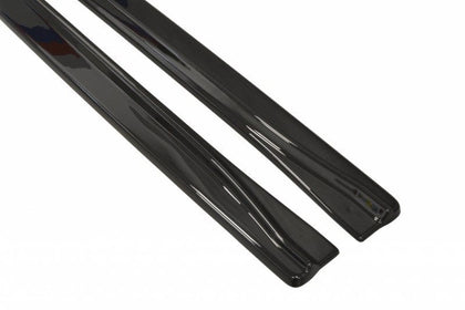 Maxton Side Skirts Diffusers Citroen DS5 Facelift - Gloss Black