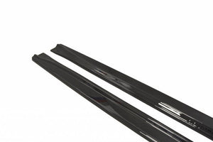 Maxton Side Skirts Diffusers Citroen DS5 Facelift - Gloss Black