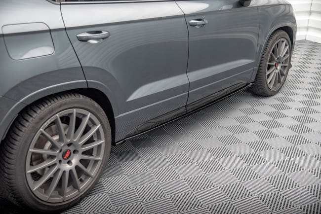 Maxton sideskørter til Cupra Ateca Mk1 / Mk1 Facelift – blank sort – billede 1 af 9