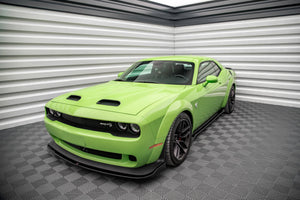 Maxton sideskørter til Dodge Challenger SRT Hellcat Widebody Mk3 – blank sort – billede 2 af 5