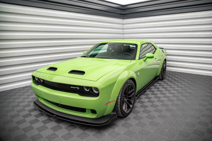 Maxton sideskørter til Dodge Challenger SRT Hellcat Widebody Mk3 – blank sort – billede 2 af 5