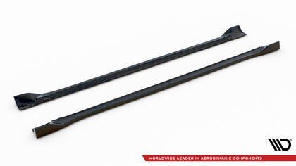 Maxton sideskørter til Dodge Challenger SRT Hellcat Widebody Mk3 – blank sort – billede 5 af 5