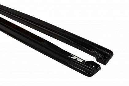 Maxton sideskørter til Fiat Grande Punto Abarth – blank sort – billede 4 af 5