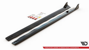 Maxton sideskørter til Ford Mustang GT Mk6 Facelift – blank sort – billede 6 af 6
