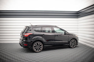 Maxton Side Skirts Diffusers Ford Escape St-Line Mk3 - Gloss Black