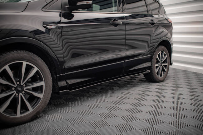 Maxton sideskørter til Ford Escape ST-Line Mk3 – blank sort – billede 1 af 7