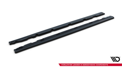 Maxton Side Skirts Diffusers Ford Focus St / St-Line Mk4 - Gloss Black