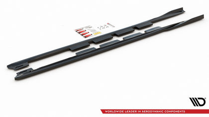 Maxton sideskørter til Ford Mondeo Mk5 Facelift/Preface – blank sort – billede 7 af 8