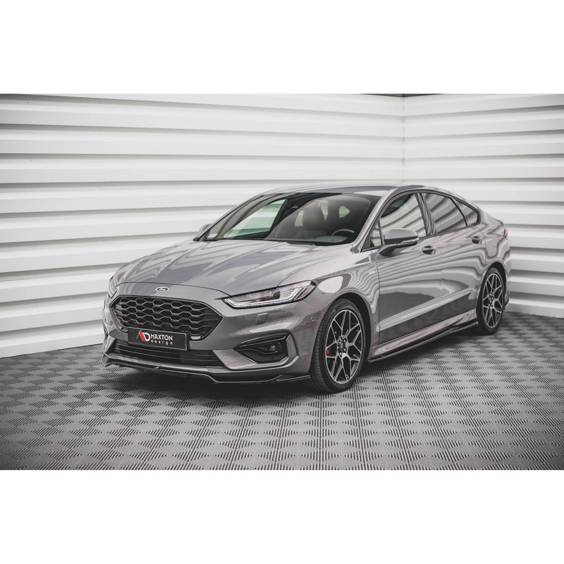 Maxton sideskørter til Ford Mondeo ST-Line Mk5 Facelift – blank sort – billede 2 af 4