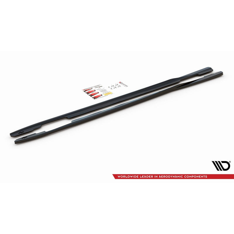 Maxton sideskørter til Ford Mondeo ST-Line Mk5 Facelift – blank sort – billede 3 af 4