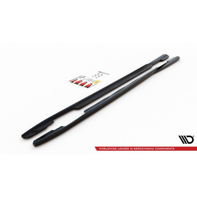 Maxton sideskørter til Ford Mondeo ST-Line Mk5 Facelift – blank sort – billede 4 af 4