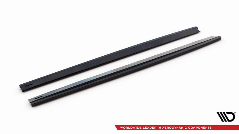 Maxton sideskørter til Ford Mustang GT Mk6 – blank sort – billede 4 af 5