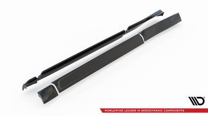Maxton sideskørter til Ford Puma ST / ST-Line / Standard Mk1 – blank sort – billede 6 af 7