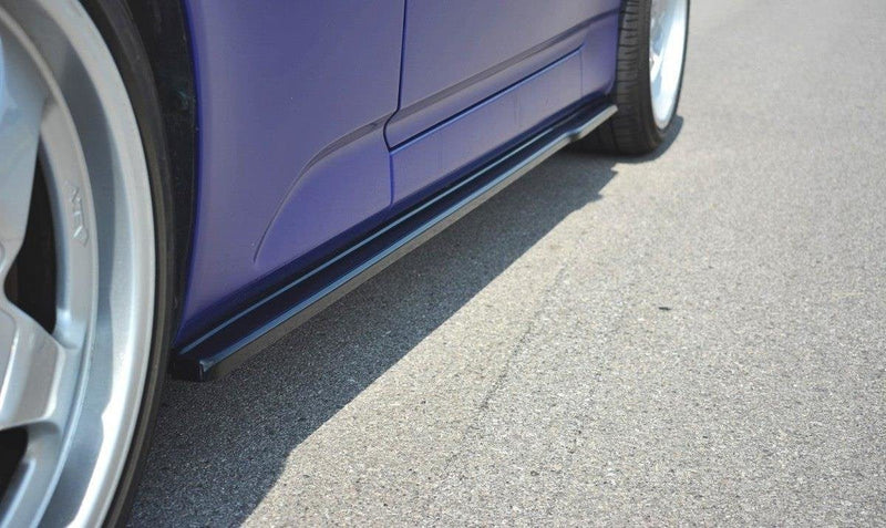 Maxton sideskørter til Honda S2000 – blank sort – billede 1 af 5