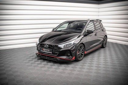 Maxton sideskørter til Hyundai I20 N Mk3 – blank sort – billede 3 af 6