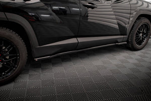 Maxton Side Skirts Diffusers Hyundai Tucson Mk4 - Gloss Black