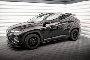 Maxton Side Skirts Diffusers Hyundai Tucson Mk4 - Gloss Black