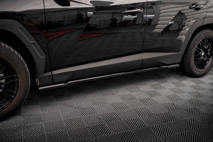 Maxton Side Skirts Diffusers Hyundai Tucson Mk4 - Gloss Black