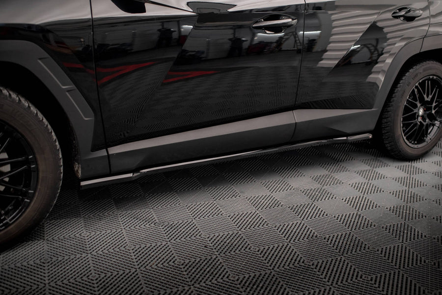 Maxton Side Skirts Diffusers Hyundai Tucson Mk4 - Gloss Black
