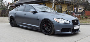 Maxton Side Skirts Diffusers Jaguar Xf- R - Gloss Black