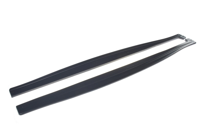 Maxton Side Skirts Diffusers Jaguar Xf- R - Gloss Black