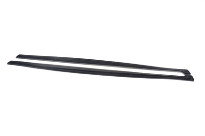 Maxton Side Skirts Diffusers Jaguar Xf- R - Gloss Black