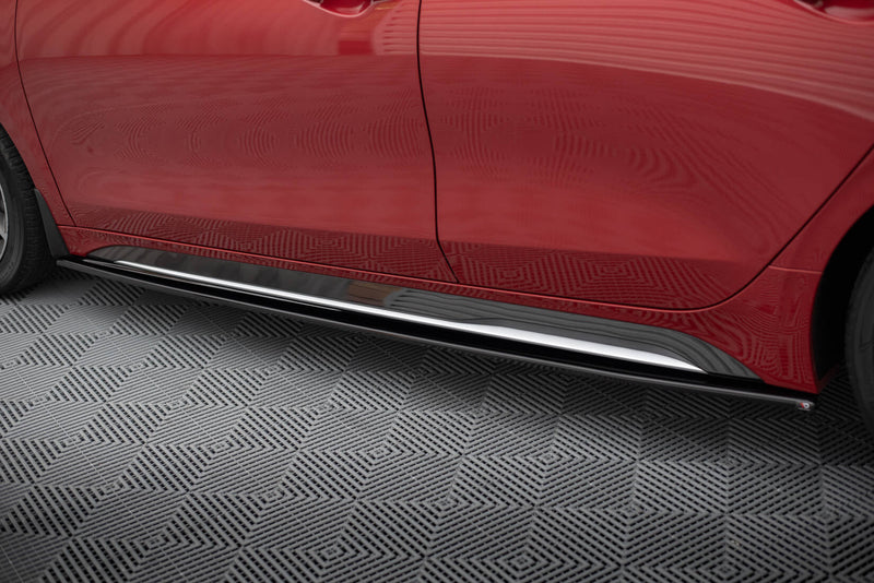 Maxton sideskørter til Kia Ceed GT / GT-Line Mk3 / Proceed Mk1 – blank sort – billede 2 af 6