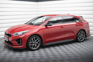 Maxton sideskørter til Kia Ceed GT / GT-Line Mk3 / Proceed Mk1 – blank sort – billede 3 af 6