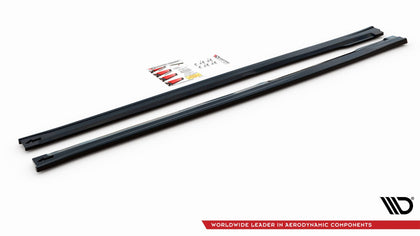 Maxton sideskørter til Kia Optima Mk4 – blank sort – billede 4 af 5