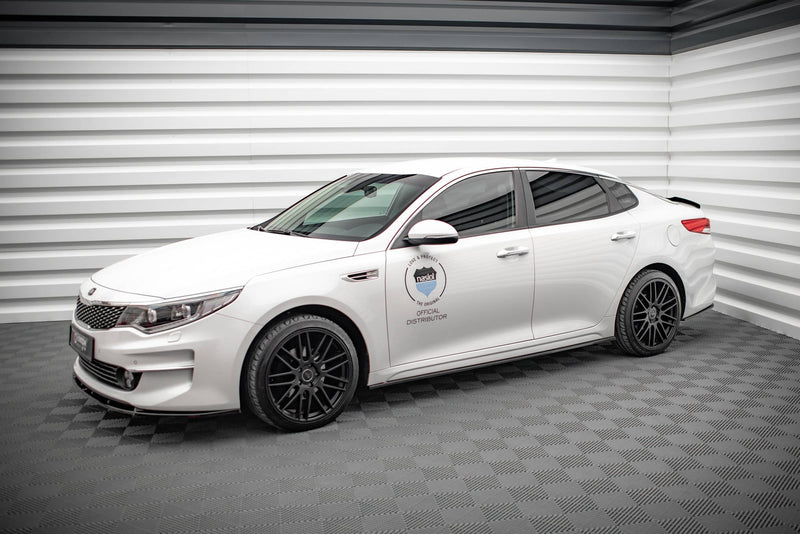 Maxton sideskørter til Kia Optima Mk4 – blank sort – billede 2 af 5