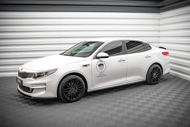 Maxton sideskørter til Kia Optima Mk4 – blank sort – billede 2 af 5