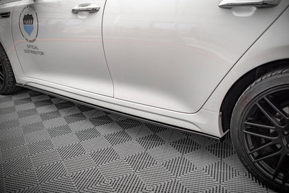 Maxton sideskørter til Kia Optima Mk4 – blank sort – billede 3 af 5