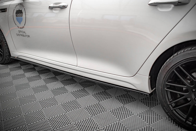 Maxton sideskørter til Kia Optima Mk4 – blank sort – billede 3 af 5