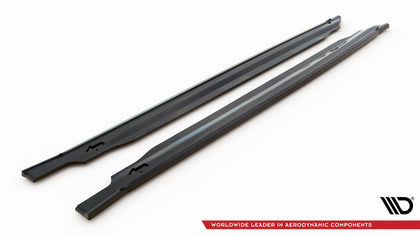 Maxton Side Skirts Diffusers Kia Optima Mk4 Facelift - Gloss Black