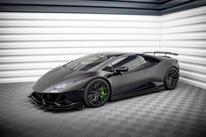 Maxton sideskørter til Lamborghini Huracan EVO – blank sort – billede 5 af 9