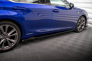 Maxton sideskørter til Lexus ES F Sport Mk7 – blank sort – billede 2 af 5
