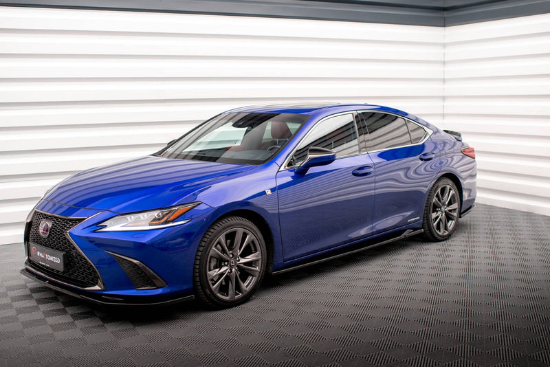 Maxton sideskørter til Lexus ES F Sport Mk7 – blank sort – billede 3 af 5