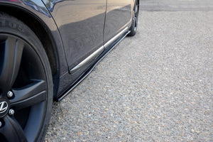 Maxton sideskørter til Lexus GS Mk3 – blank sort – billede 3 af 6