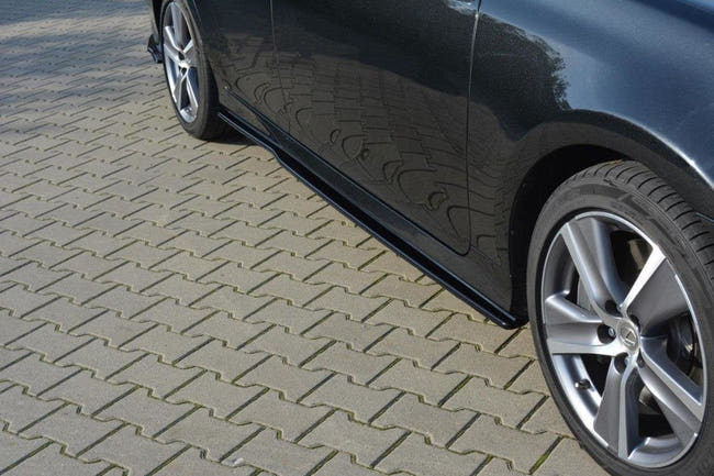 Maxton sideskørter til Lexus GS Mk4 Facelift – blank sort – billede 1 af 5