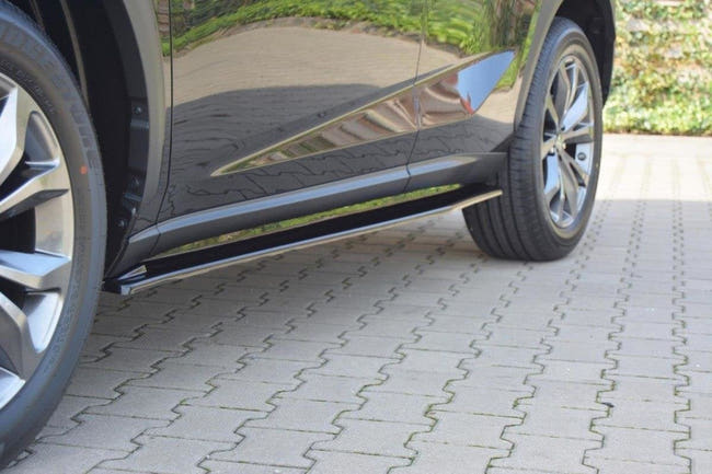 Maxton sideskørter til Lexus NX Mk1 /Mk1 Facelift – blank sort – billede 1 af 7