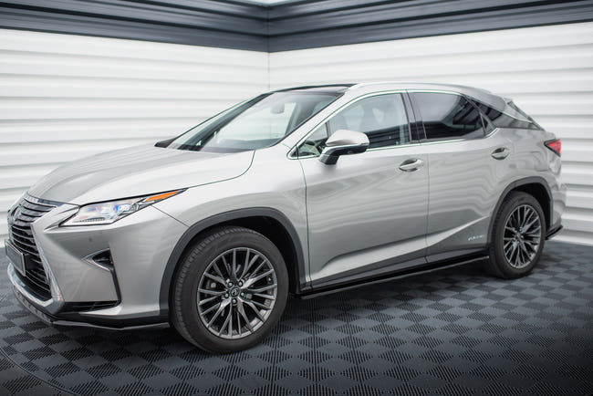 Maxton Side Skirts Diffusers Lexus Rx Mk4 - Gloss Black