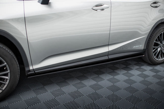 Maxton Side Skirts Diffusers Lexus Rx Mk4 - Gloss Black