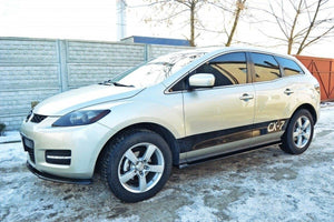 Maxton sideskørter til Mazda CX-7 – blank sort – billede 3 af 6